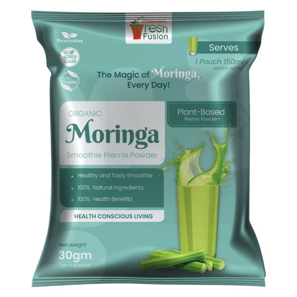 Moringa Smoothie Premix Powder (10 Pouch) 30gm