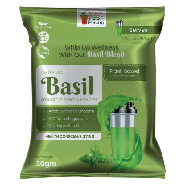 Basil Smoothie Premix Powder (10 Sachet) 30gm